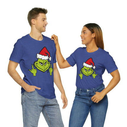 Grinch Fuck You Unisex Xmas Tee