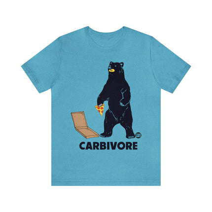 Carbivore Pizza Bear Unisex Tee