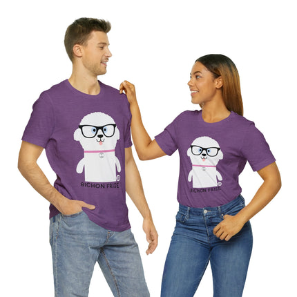 Bow Wow Meow Bichon Frise Unisex Tee