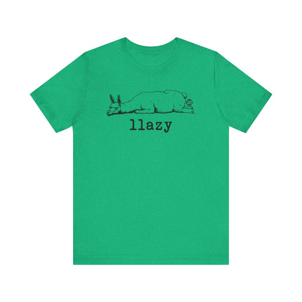 Llazy Llama Tee, Funny Lazy Llama Tshirt