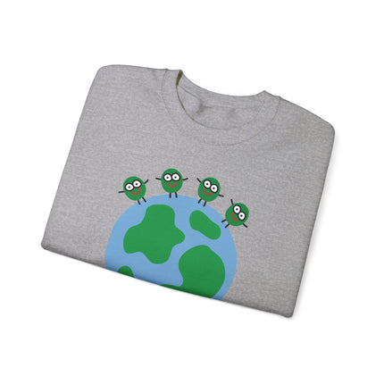 Peas on Earth Crewneck Sweatshirt