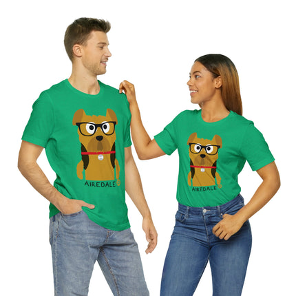 Bow Wow Meow Airedale Unisex Tee