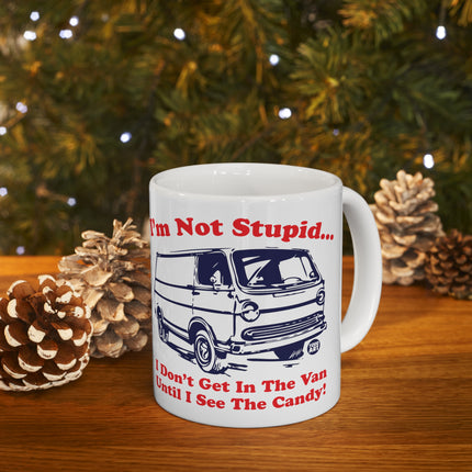 Not Stupid Candy Van Ceramic Mug