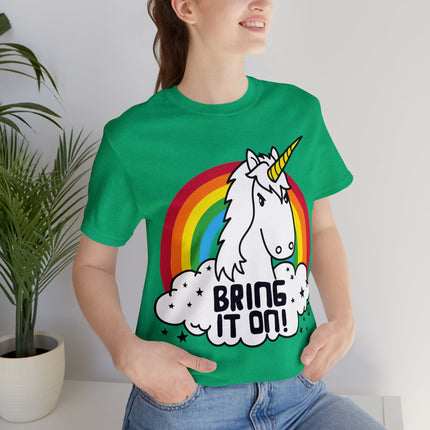 Bring It On Unicorn Unisex Tee