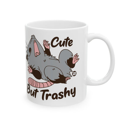 Cute but Trashy Baby Possum Ceramic Coffee Mug