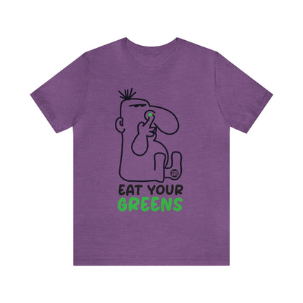 Eat Your Greens Unisex Short Sleeve Tee