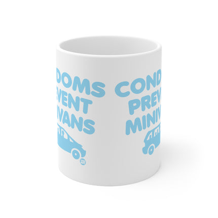 Condoms Prevent Minivans Ceramic Mug