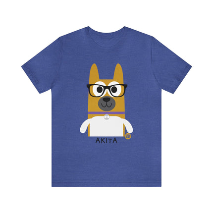 Bow Wow Meow Akita Unisex Tee