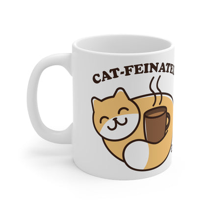 Cat-feinated Ceramic Mug