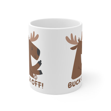 Buck off deer Ceramic Mug