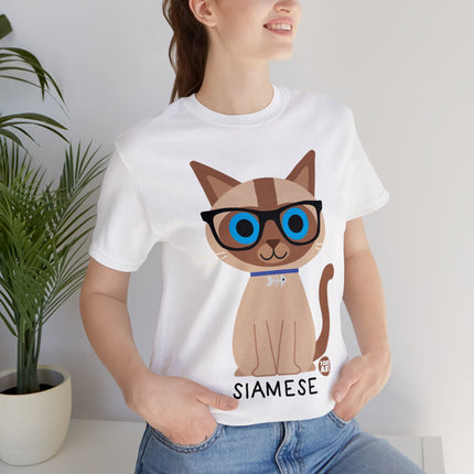 Bow Wow Meow Siamese Unisex Tee