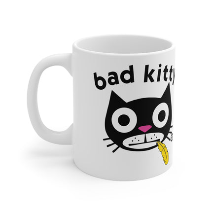 Bad Kitty Ceramic Mug