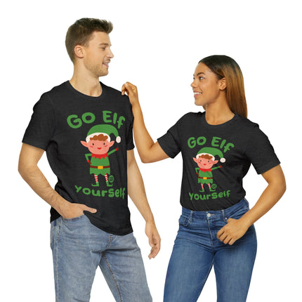 Go Elf Yourself Unisex Xmas Tee