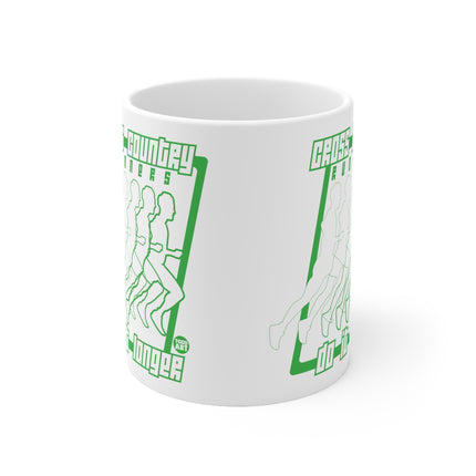 Cross Country Longer Ceramic Mug