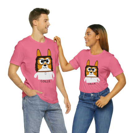 Bow Wow Meow Collie Unisex Tee