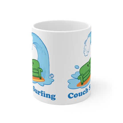 Coach Surfing Ceramic Mug