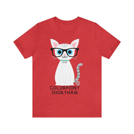 Bow Wow Meow Colorpoint Shorthair Unisex Tee