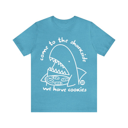 Come to the Sharkside Unisex Short Sleeve Tee