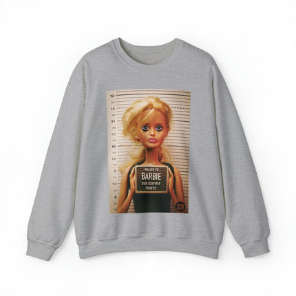 Barbie Malibu Mugshot Crewneck Sweatshirt