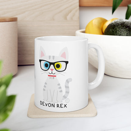 Bow Wow Meow Devon Rex Ceramic Mug