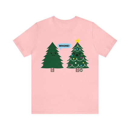 Whore Christmas Tree Unisex Tee