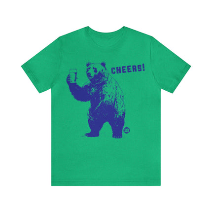 Cheers Beer Bear Unisex Tee