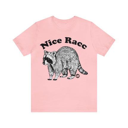 Nice Racc Raccoon Unisex Short Sleeve Tee