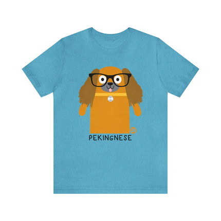 Bow Wow Meow Pekingnese Unisex Tee