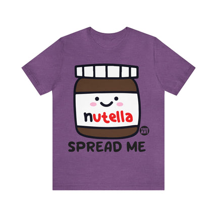 Spread Me Nutella Unisex Short Sleeve Tee