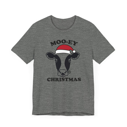 Cute "MOOEY XMAS" Tee Shirt