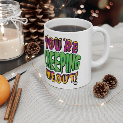 Creeping Me Out Ceramic Mug