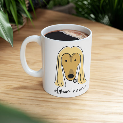 Dog Breeds Afghan Hound Ceramic Mug