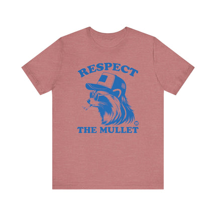 Respect The Mullet Raccoon Tshirt