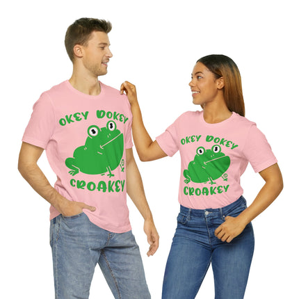 Oakey Dokey Croakey Unisex Short Sleeve Tee