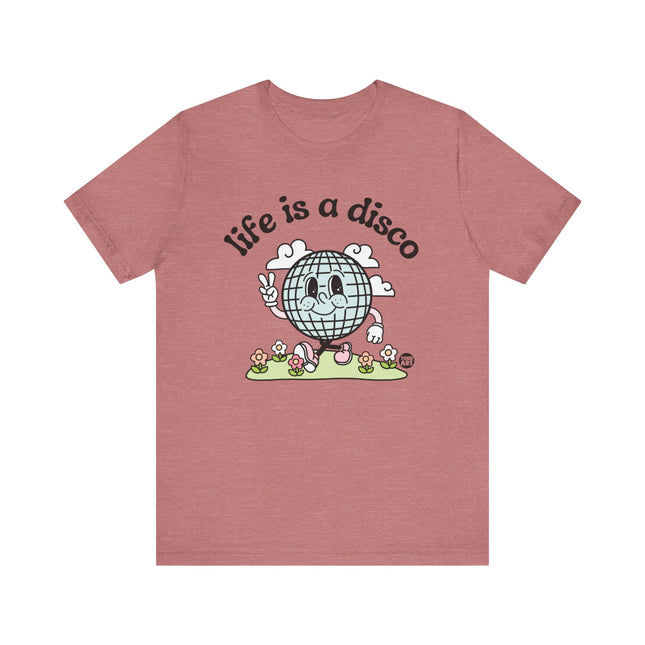 Life is a Disco Tee, Cute Disco Ball Tshirt