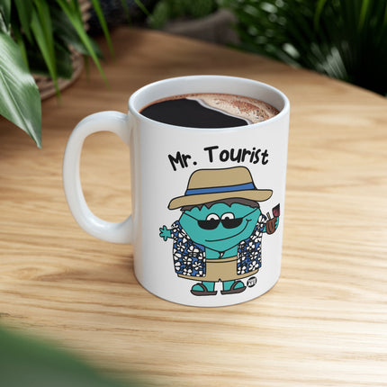 Mr. Tourist Ceramic Mug