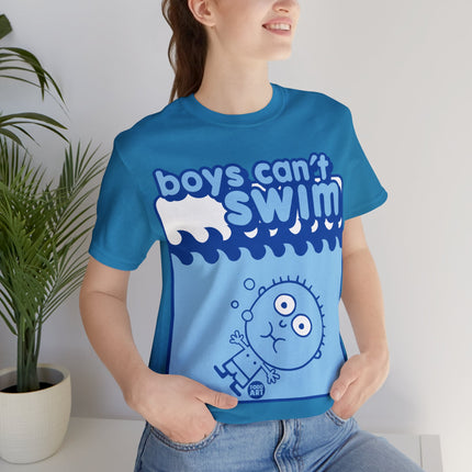 Boys Can't Swim Unisex Tee