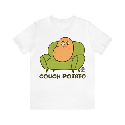 Couch Potato Unisex Short Sleeve Tee