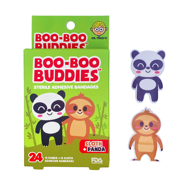 Sloth + Panda Bandages
