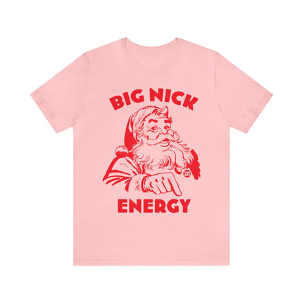 Big Nick Santa Unisex Short Sleeve Tee