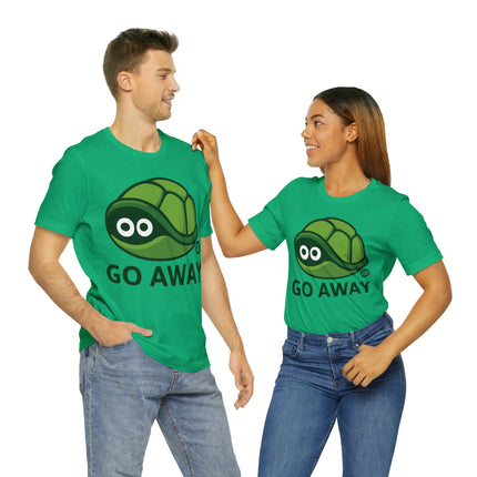 Go Away Turtle Unisex Short Sleeve Tee