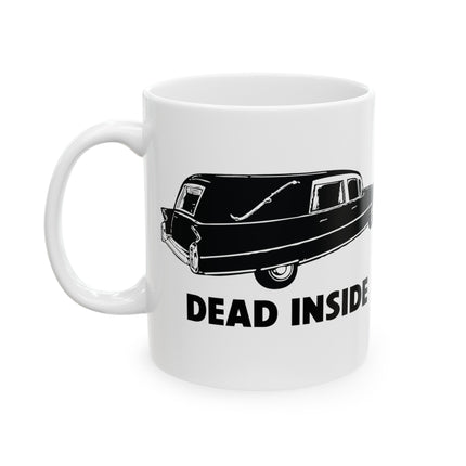 Dead Inside Hearse Ceramic Coffee Mug