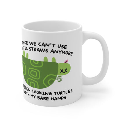 Choke Turtles Ceramic Mug