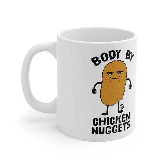 Body by Chicken Nuggets Ceramic Mug