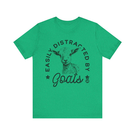 Easily Distracted by Goats Tshirt