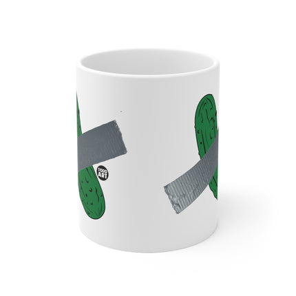 Pickle Duct Tape Ceramic Mug