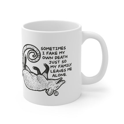 Sometimes Fake Death Ceramic Mug