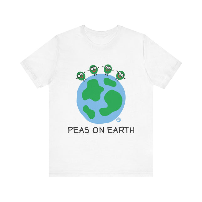 Cute "PEAS ON EARTH" Tee Shirt
