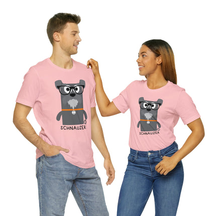 Bow Wow Meow Schnauzer Unisex Tee