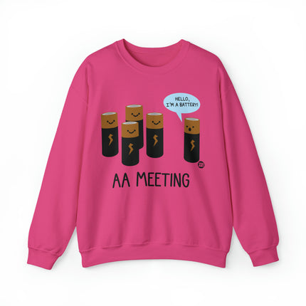 AA Meeting Battery Crewneck Sweatshirt